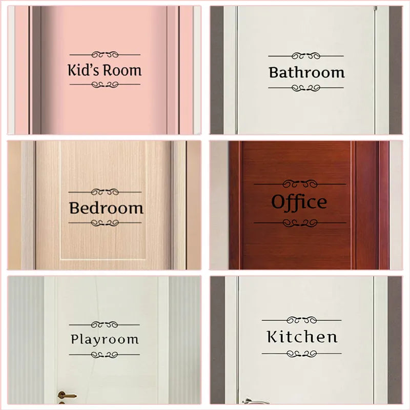 Sign for the entrance to the bathroom/toilet