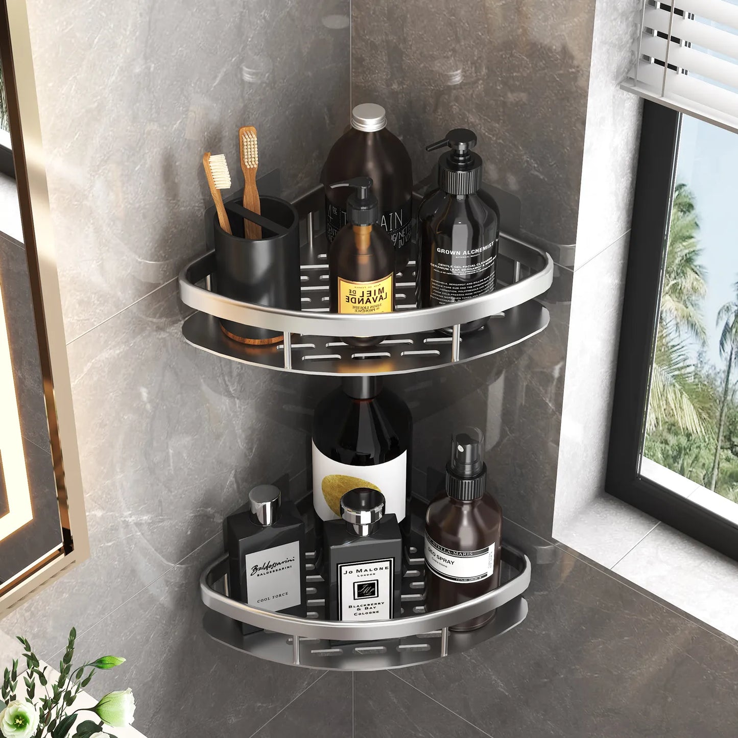 Bathroom shelf