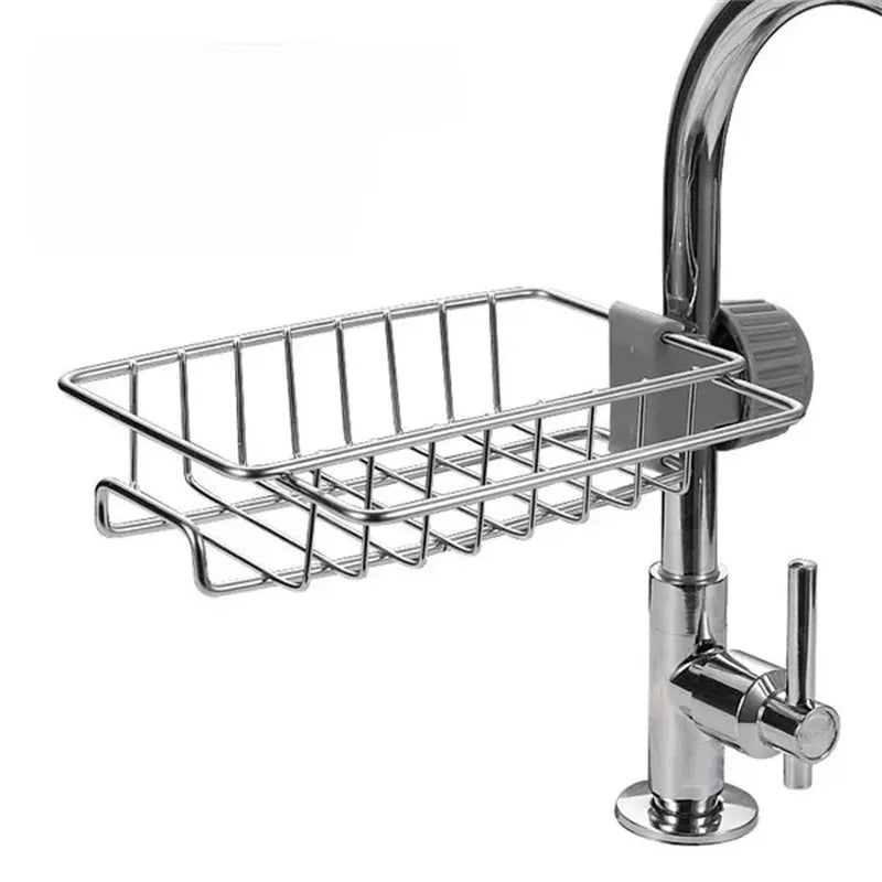 Stainless steel sink shelf